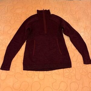 Lululemon Quarter Zip Sweater